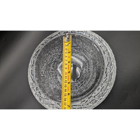 Vintage Orrefors Signed and Numbered Discus Bowl 9" - Picture 9 of 9